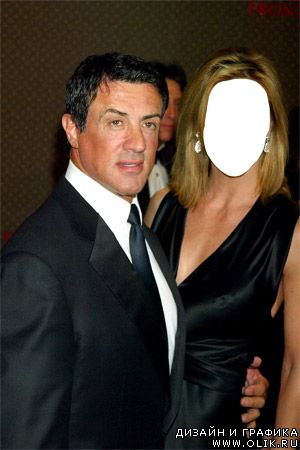 Шаблон для фотошоп – Со Сталлоне