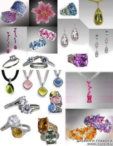 Клипарт – Ювелирные украшения 22 Klipart – Jewelry embellishment 22