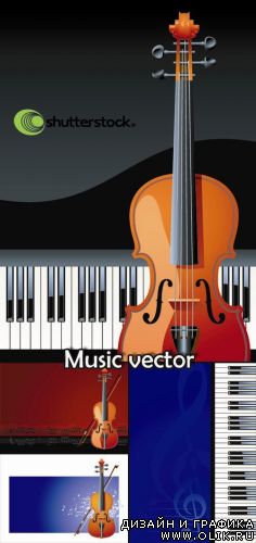 Music vector 