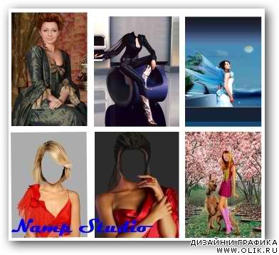 Женские шаблоны 34