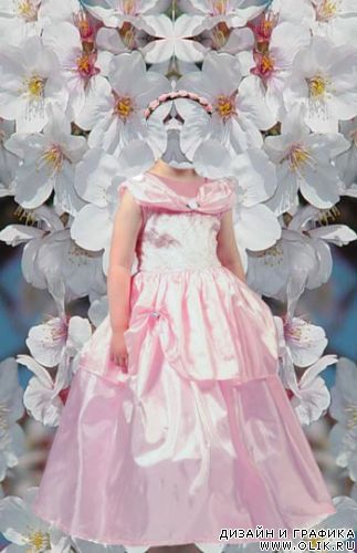 Девочка в цветах