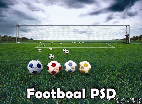 Footboal PSD