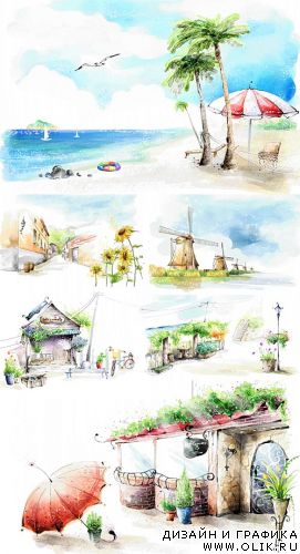 PSD illustrations 34 PSD illustrations 34
