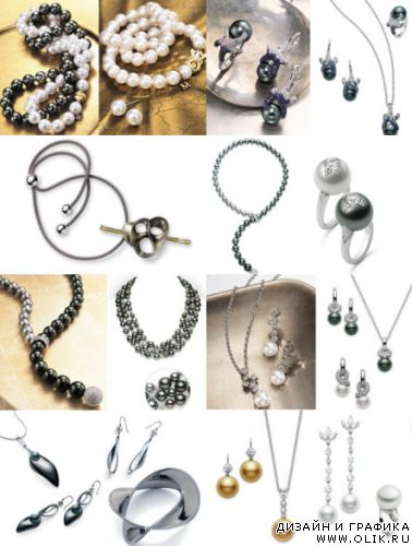 Клипарт – Ювелирные украшения 25  \  Klipart – Jewelry embellishment 25