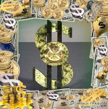 Рамка для фото - Деньги