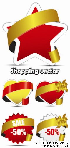 Shopping vectors Shopping vectors
