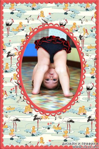 Детские рамочки для фото - Пеленка