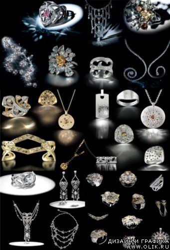 Клипарт – Ювелирные украшения 26  \  Klipart – Jewelry embellishment 26