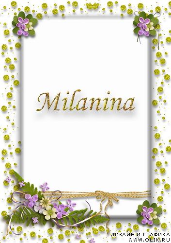 Рамка для фотошопа – Простая красота