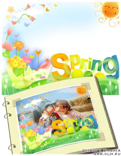 Весна пришла | Spring is comming (PSD)
