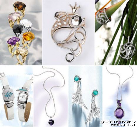Клипарт – Ювелирные украшения 27 Klipart – Jewelry embellishment 27 Клипарт – Ювелирные украшения 27 Klipart – Jewelry embellishment 27
