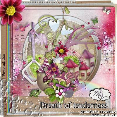 Скрап-набор - Breath of Tenderness