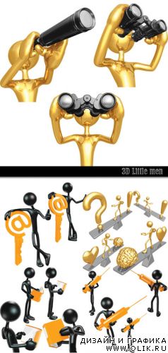 3D Little men