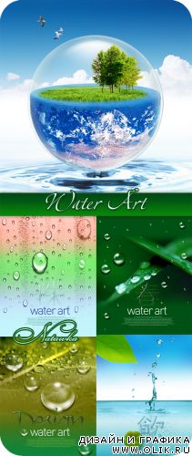 Water art часть 5 - PSD Templates