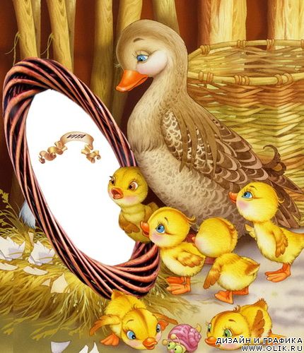 Детская рамка для фото 