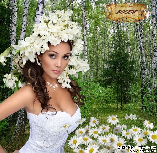 Шаблон для фотомонтажа 