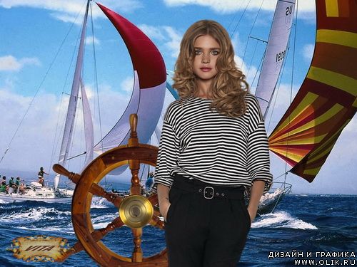 Шаблон для фотомонтажа 