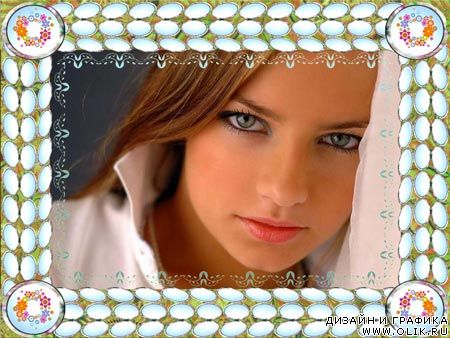 рамка для фото-кругляшки