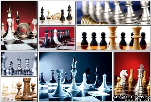 Шахматы - фотоклипарт высокого разрешения