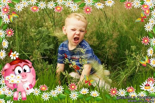 Рамочка с Нюшей