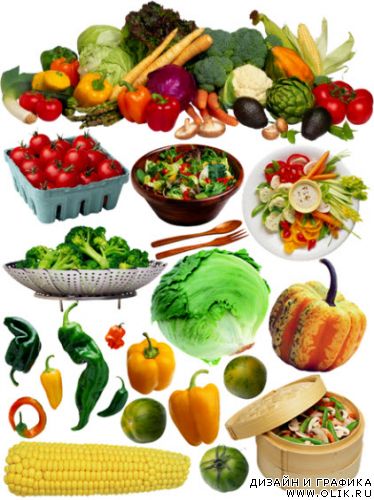 Продукты с рынка - Овощи 2 Products with Market - Vegetables 2