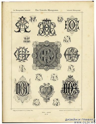 Industrial Monograms 1881