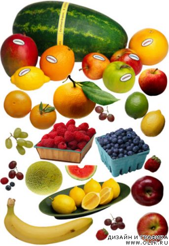 Продукты с рынка - Фрукты 2 Products with Market - Fruits 2