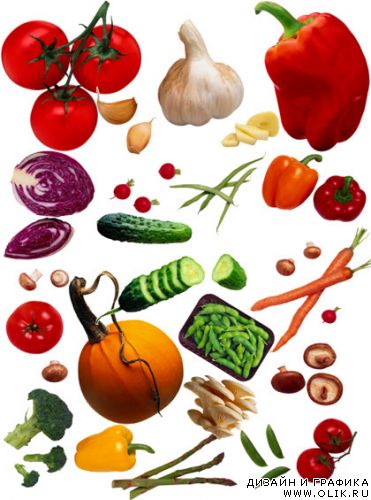 Продукты с рынка – Овощи 3  Products with Market - Vegetables 3