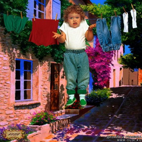 Детский шаблон 