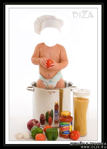 Шаблон для малышей 