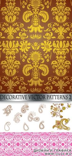 Decorative vector patterns 2