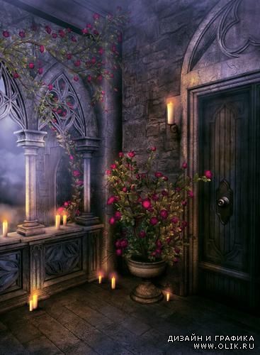 Фоны для фотошопа - Готик2