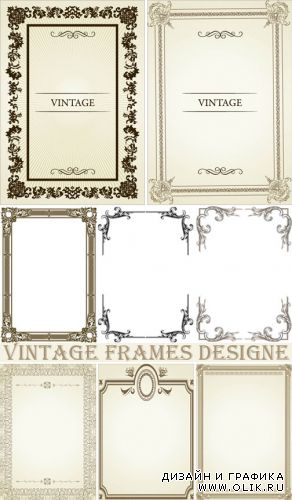 Vintage Frames Designe