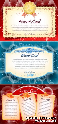PSD Template - Event Cards