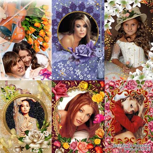 Коллекция портретных рамок!