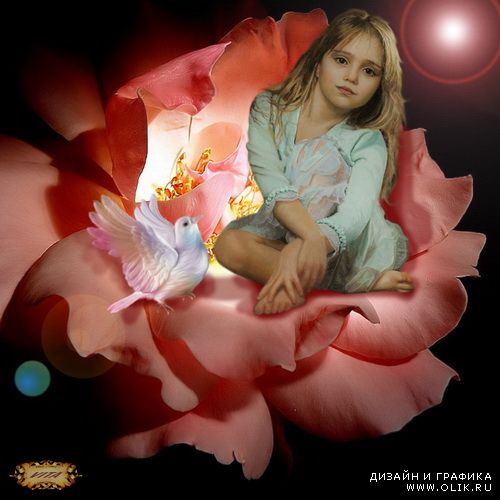 Шаблон для девочки 1