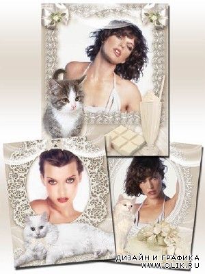 Фоторамки с кошками Фоторамки с кошками