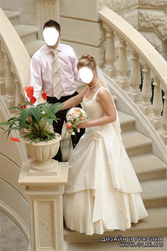 Вставить лицо в свадебные фото жених и невеста фотошоп онлайн