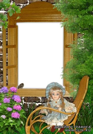 Рамка для PHSP- Окно в сад