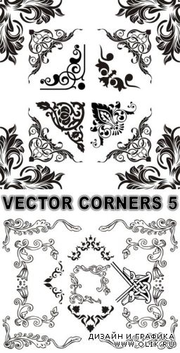 Design element - Vector corners 5