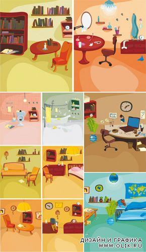 Cartoon Interiors