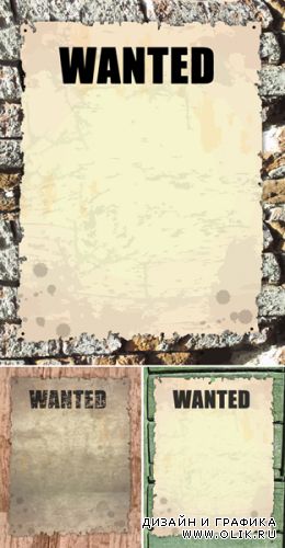 Old Paper - Wanted