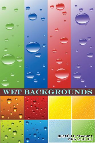 Wet Backgrounds 11