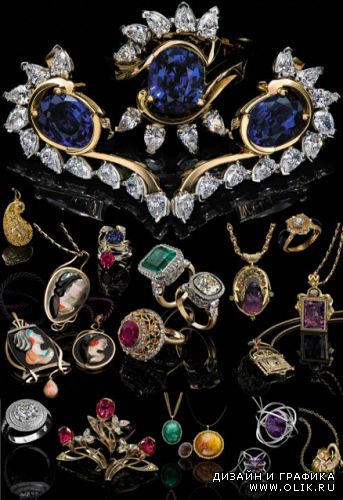 Клипарт – Ювелирные украшения 39 |  Klipart – Jewelry embellishment 39
