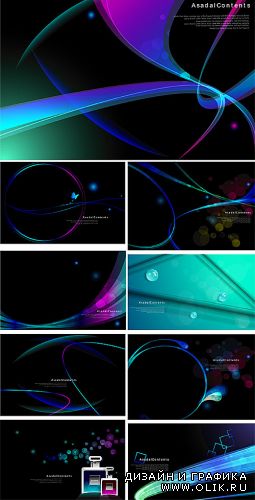 Dark vector backgrounds