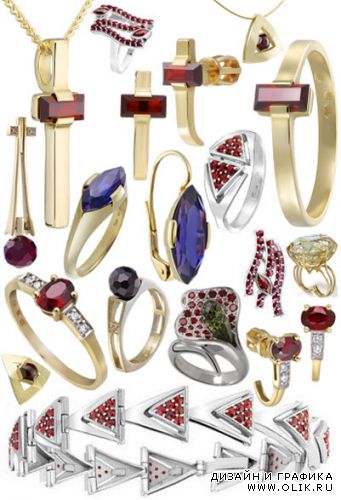 Клипарт – Ювелирные украшения 40 |  Klipart – Jewelry embellishment 40