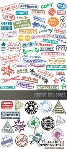 Stamps and seals