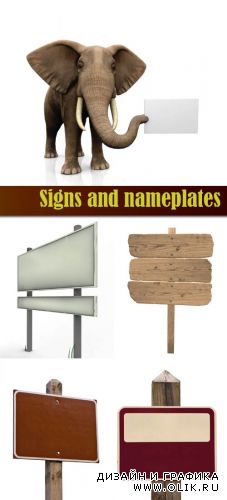 Signs and nameplates 