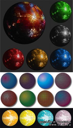 Disco mash balls