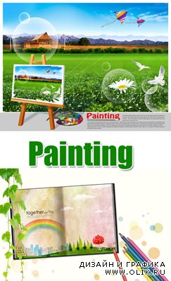 PSD Template - Painting